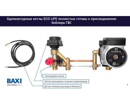 Газовый котёл Baxi ECO LIFE 1.24 F одноконтурный