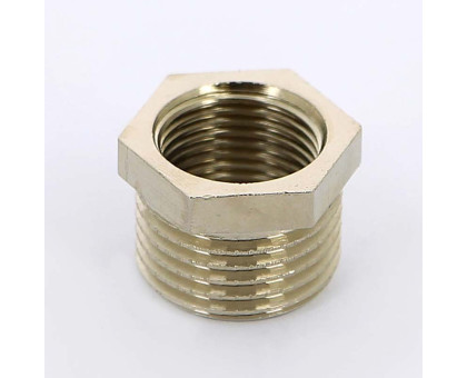 Футорка НВ никелированная UNI-FITT 3/8"x1/2"